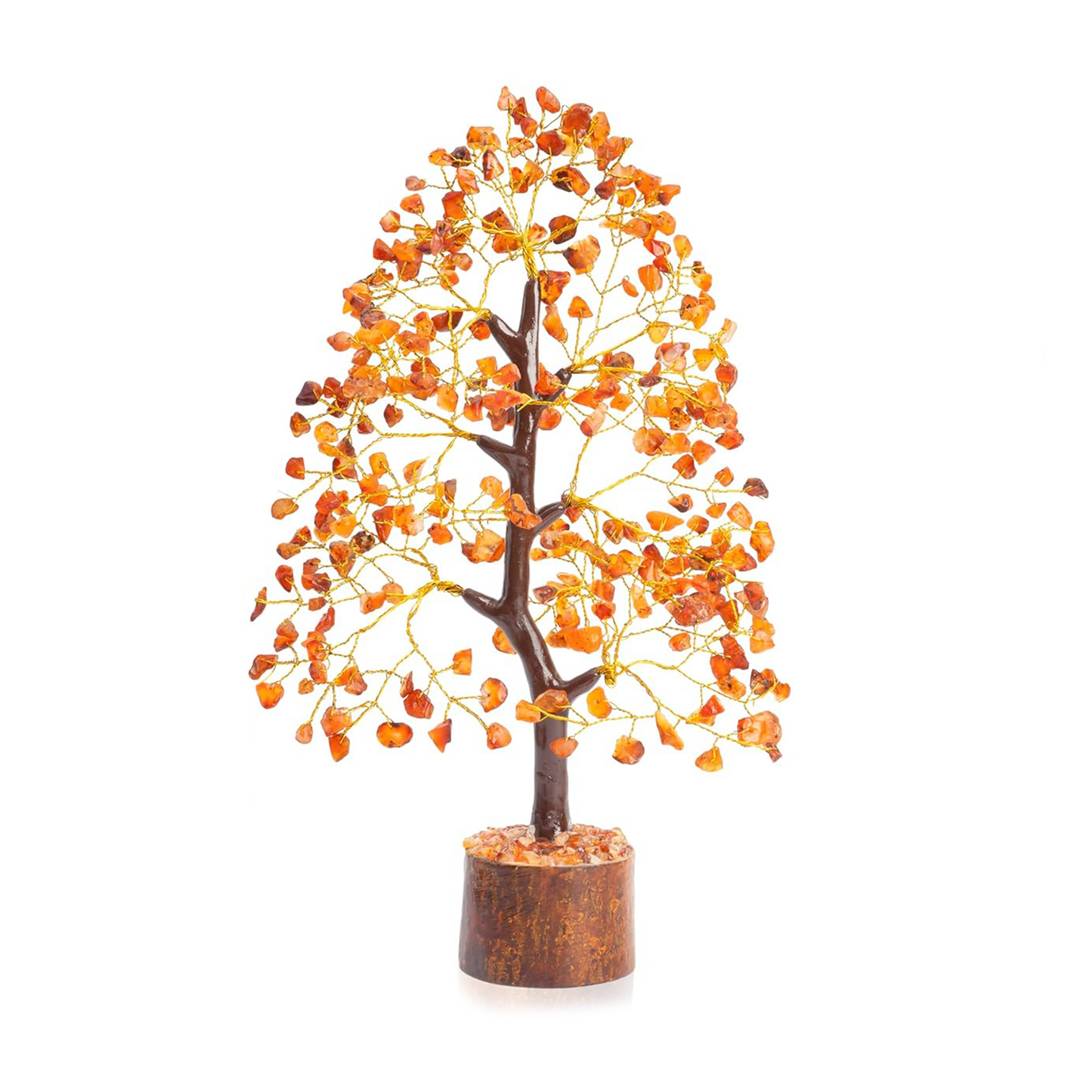 Carnelian Gemstone Crystal Tree of Life