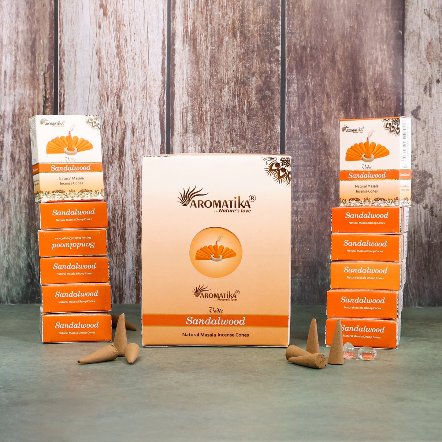 Vedic Incense Cones Pack of 12