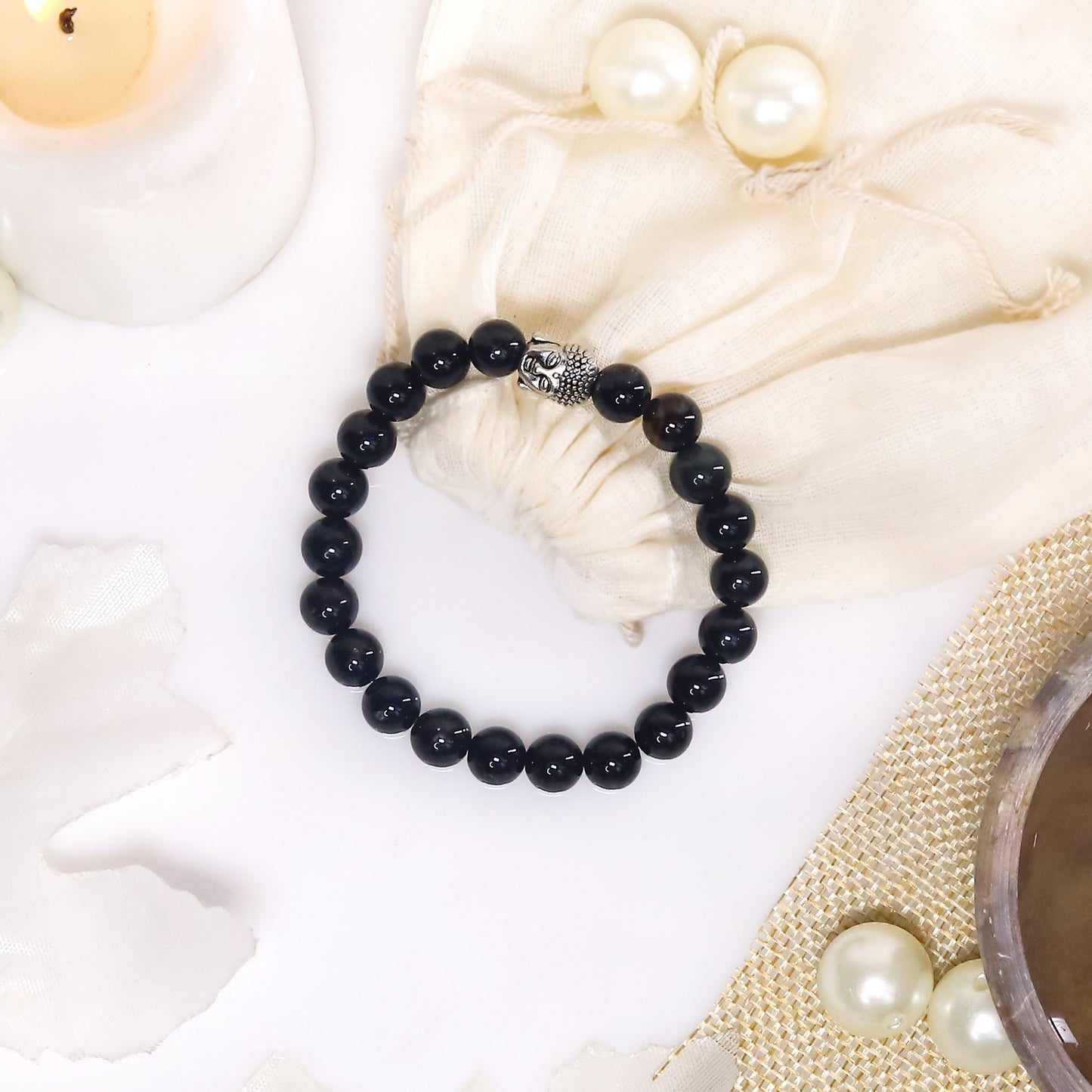 Black Obsidian Bracelet by Spiritual Sense