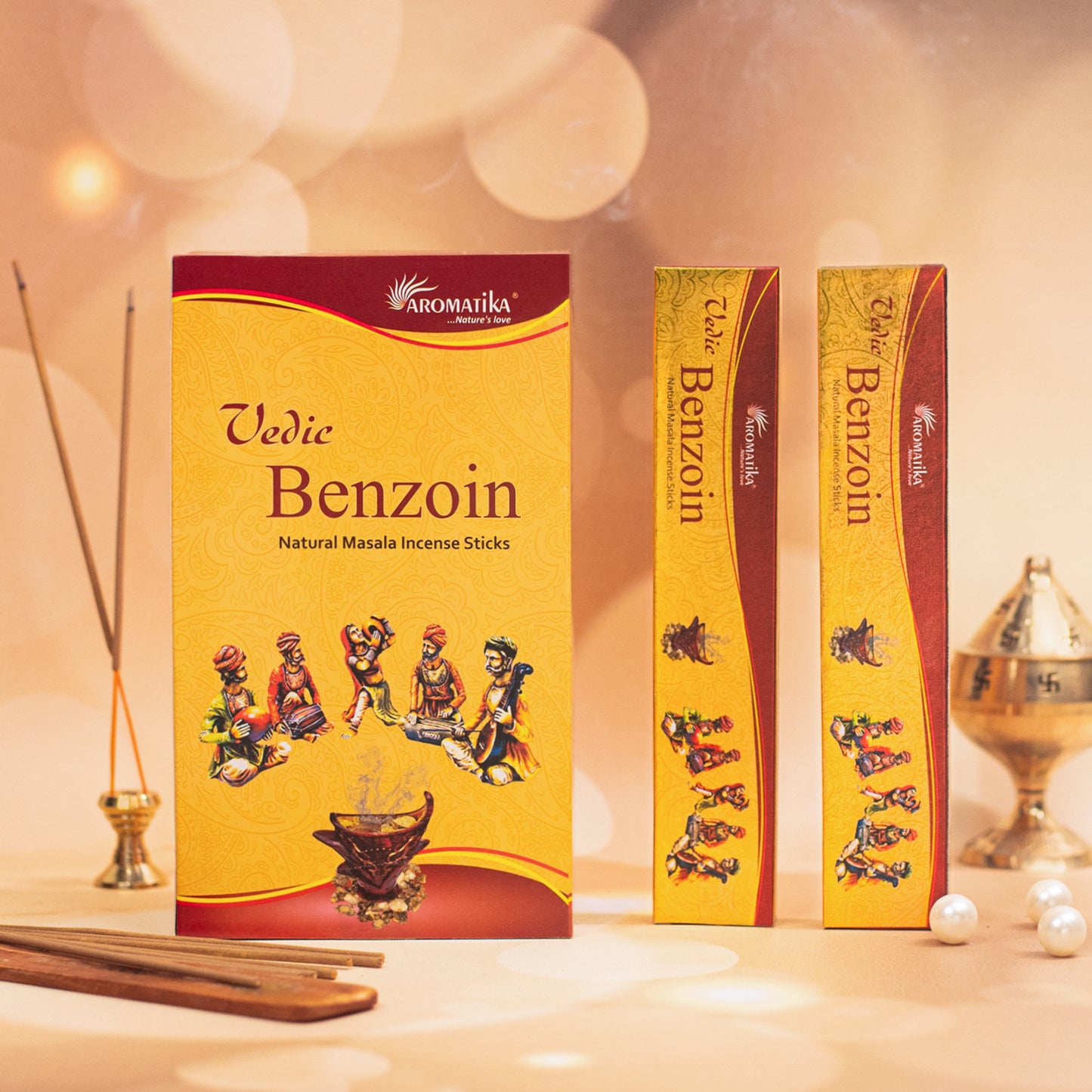 Benzoin incense sticks