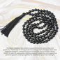 Black Obsidian Jaap Mala 108 Beads