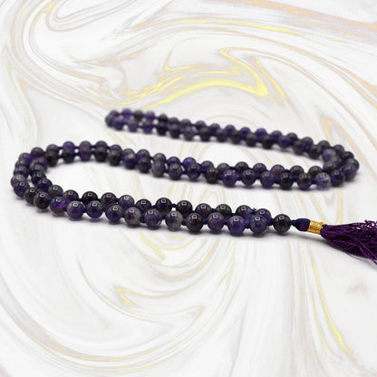 Amethyst Jaap Mala 108 Beads