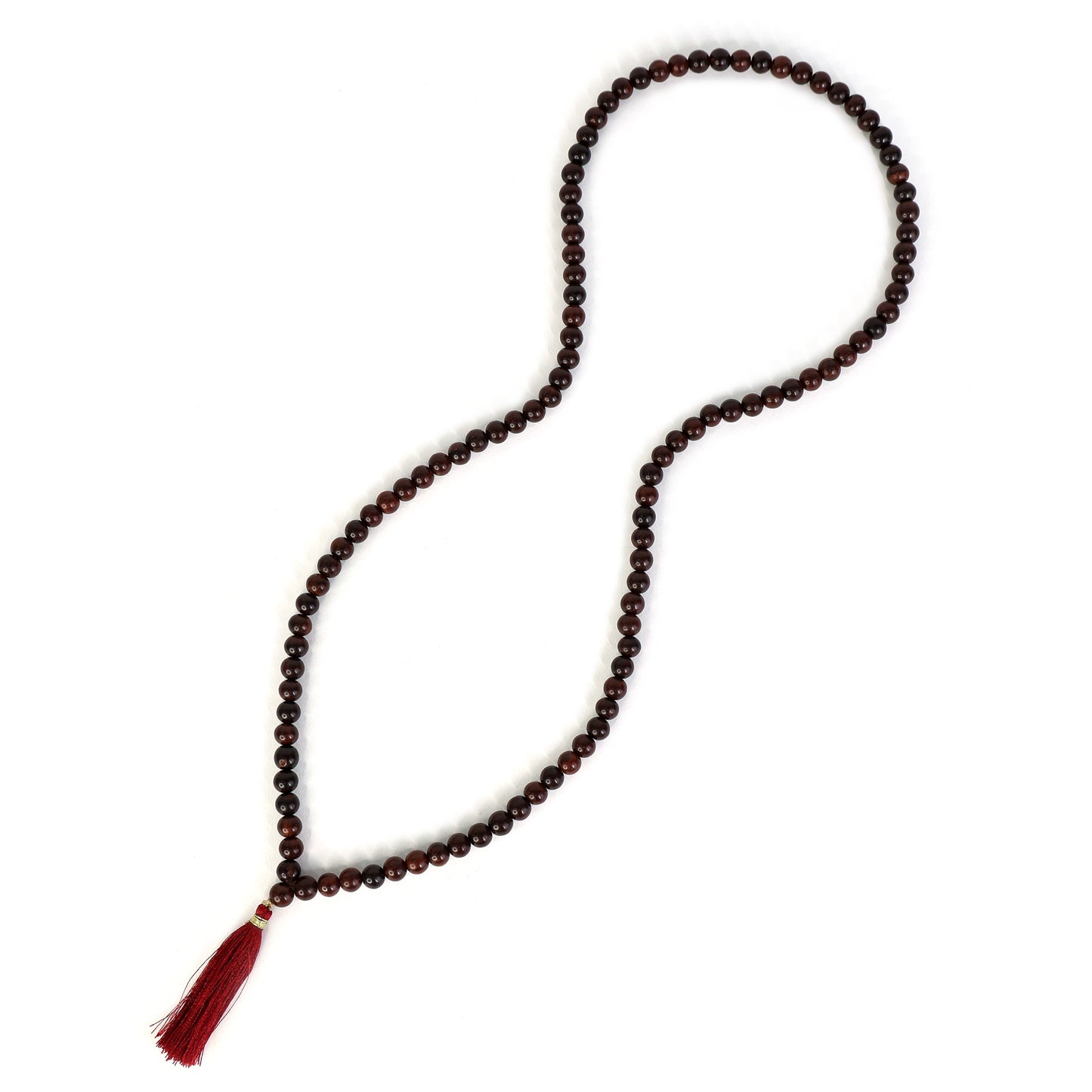 Red Rosewood Beads Mala