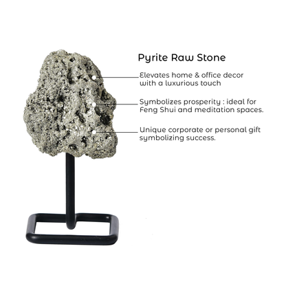 Pyrite Raw Cluster Stand