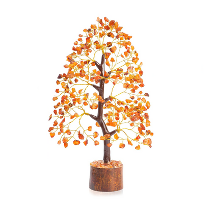 Carnelian Crystal Healing Gemstone Tree | For Energy & Courage