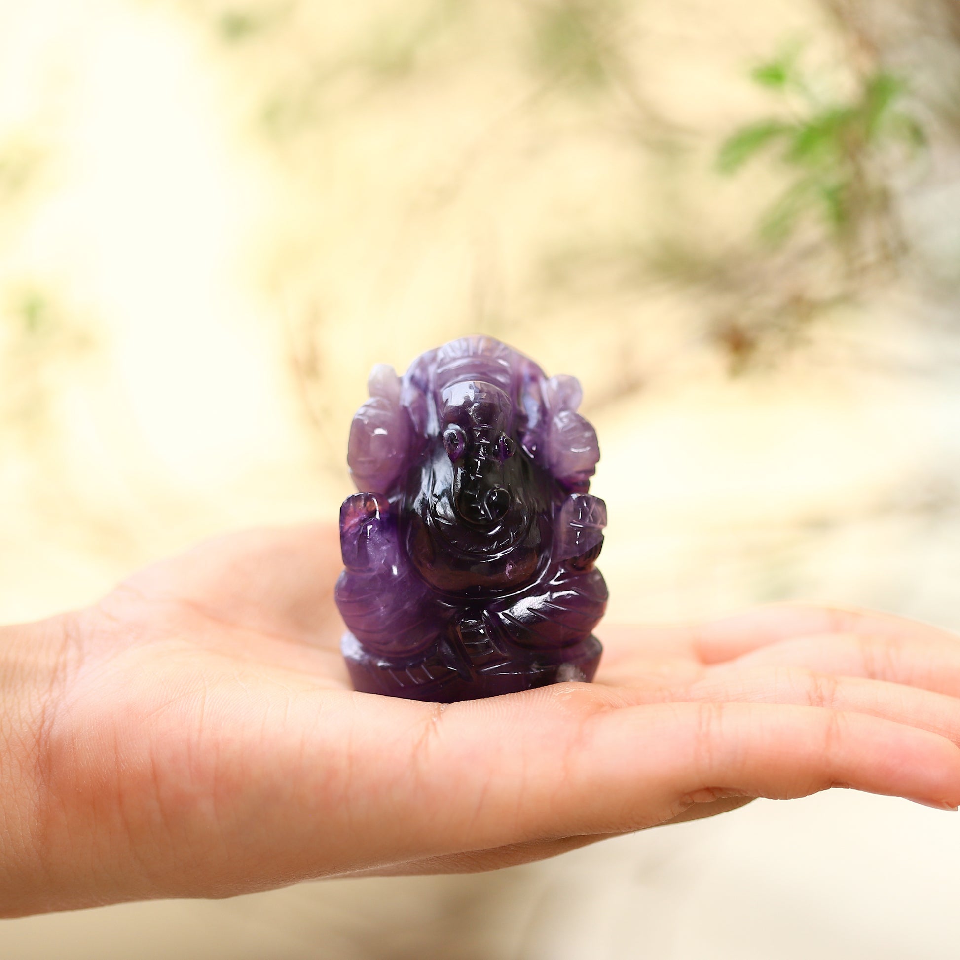 Amethyst Ganesh by Spiritual Sense