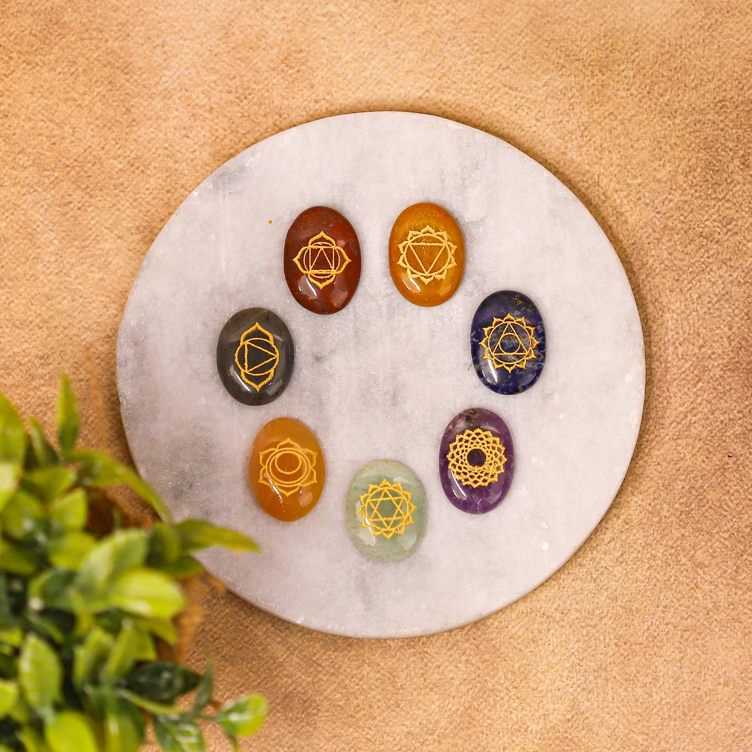 7 Chakra Stone by Spiritual Sense