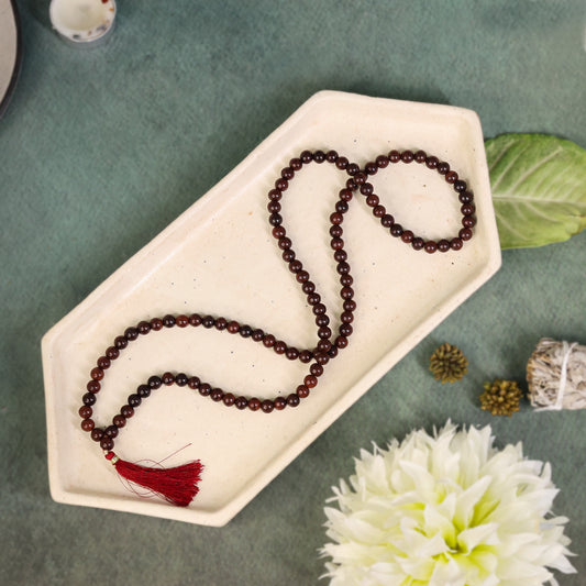 Red Rosewood 108 Beads Mala