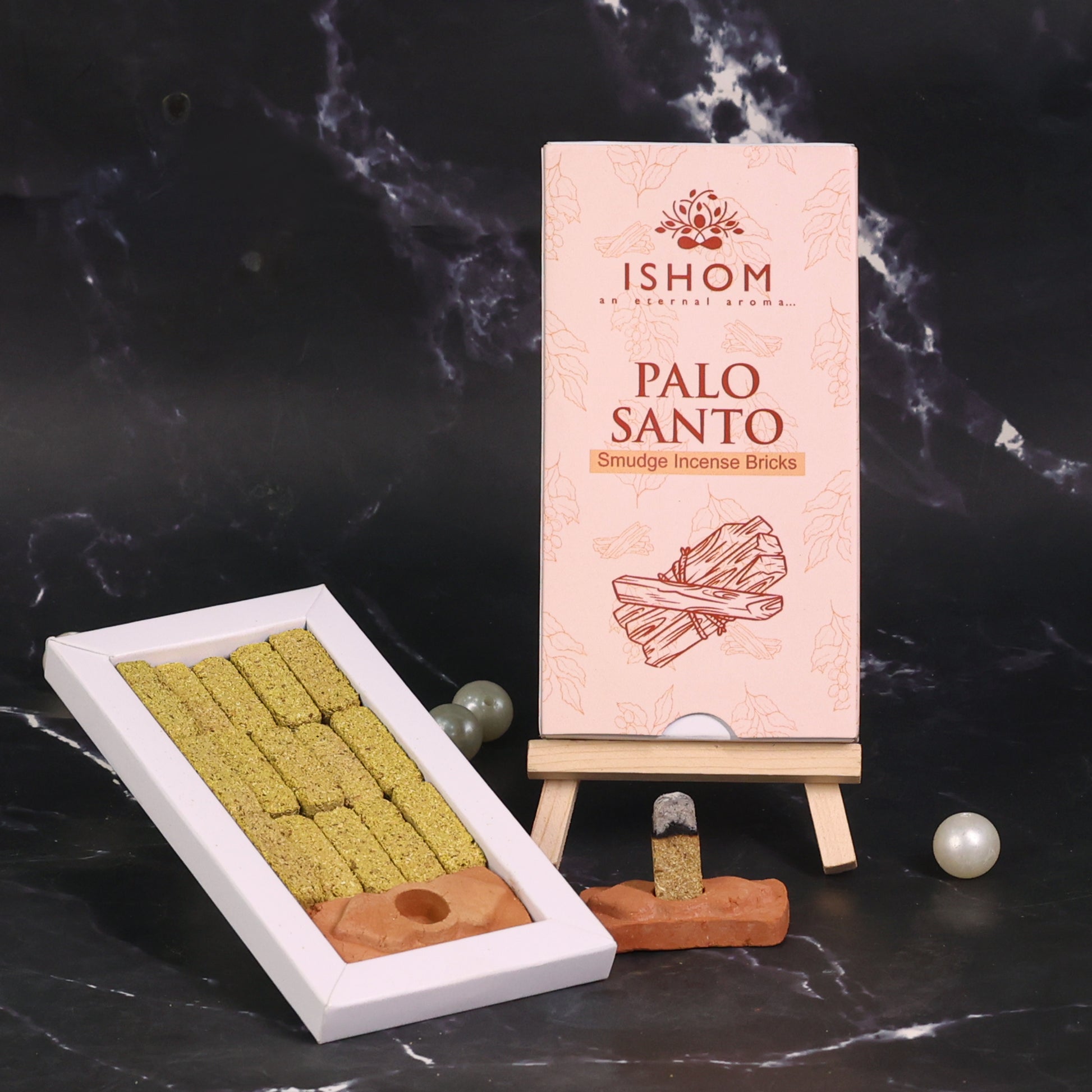 Palo Santo Smudge Incense Bricks ( Pack of 12 )