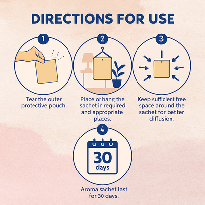 Fragrance Sachets (Pack of 3)