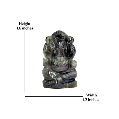 Labradorite Ganesh