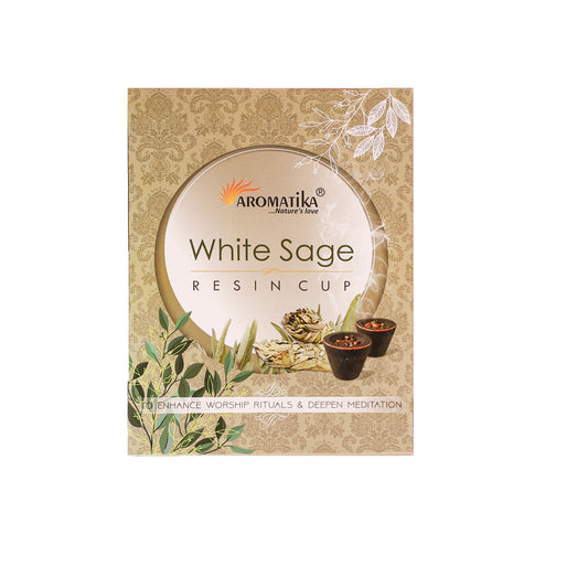 Aromatika White Sage Resin Cups