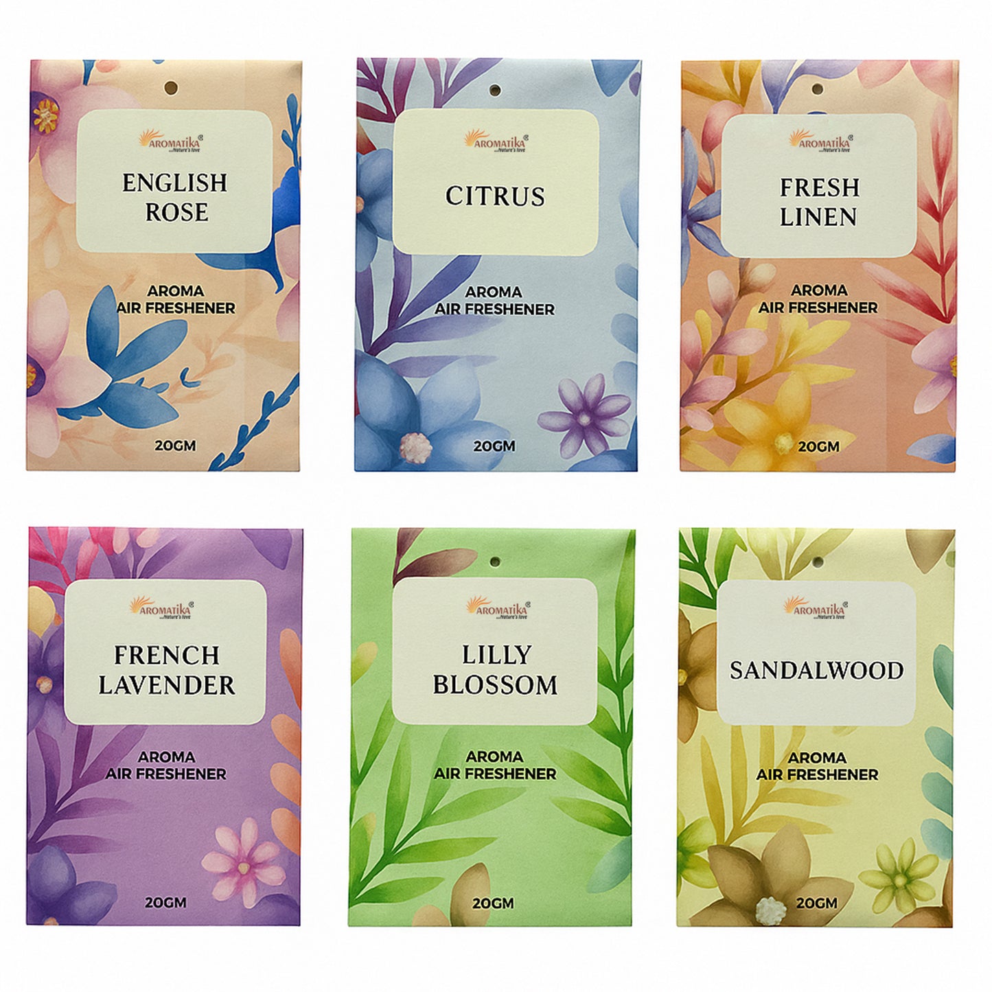 Fragrance Sachets (Pack of 6)